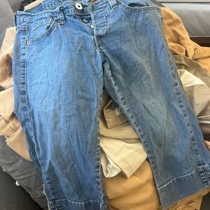 Levi's Classic Low Slouch Crop Jeans